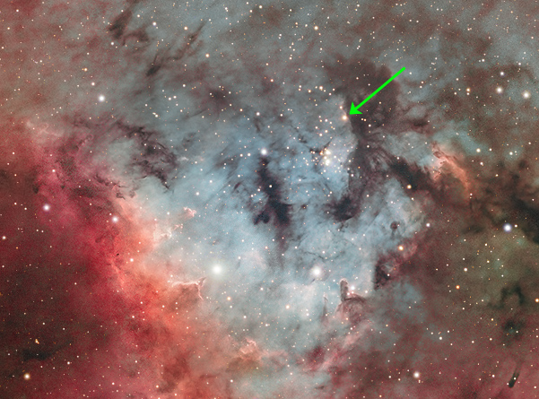 ngc 7822 Center